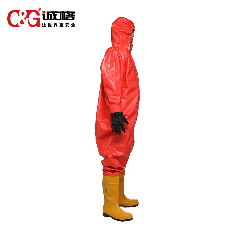 消防員輕型防化服(二級化學(xué)防護服)