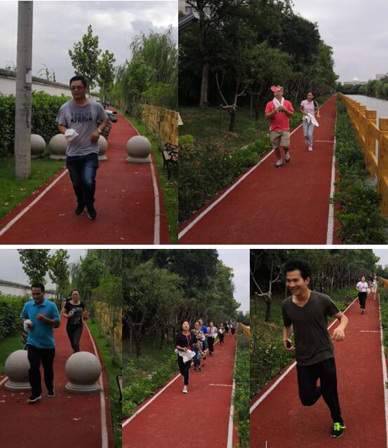 看這一個(gè)個(gè)可愛的同事們，跑的多輕盈！